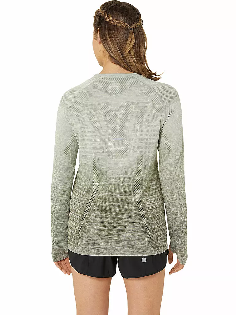 ASICS | Damen Laufshirt Seamless LS Top | olive