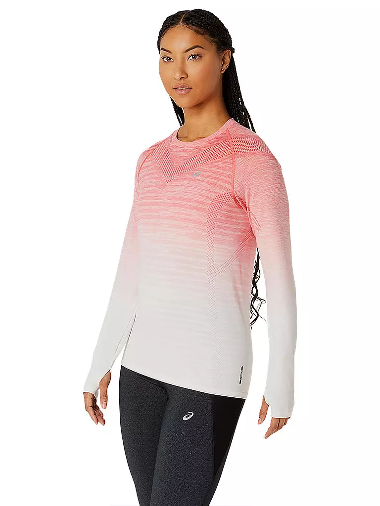 ASICS | Damen Laufshirt Seamless LS Top | koralle