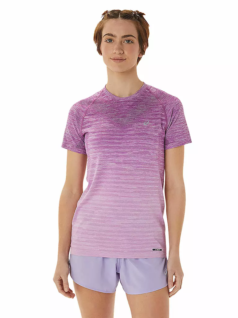 ASICS | Damen Laufshirt Seamless SS Top | lila