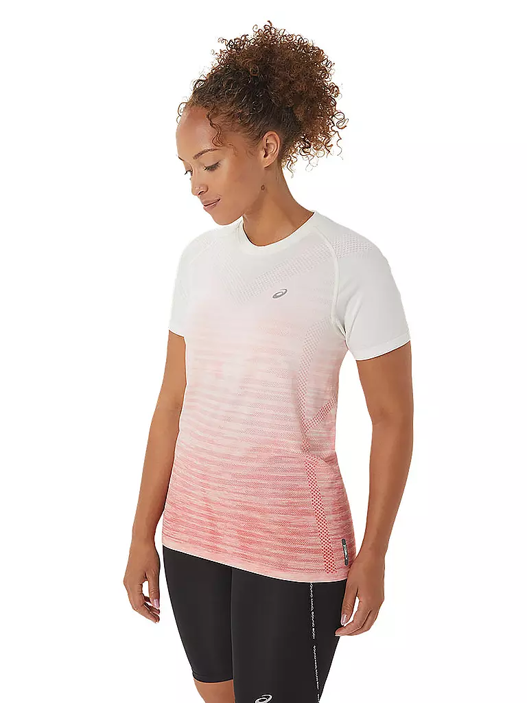 ASICS | Damen Laufshirt Seamless SS Top | koralle