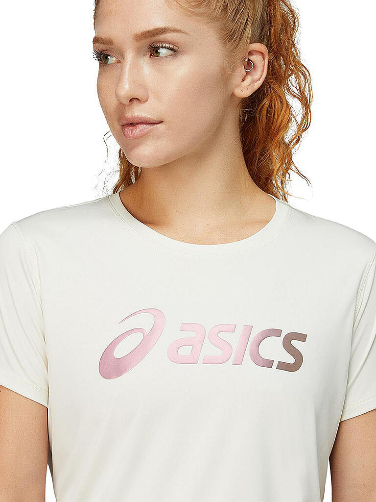 ASICS | Damen Laufshirt Silver Asics Top Nagare | creme