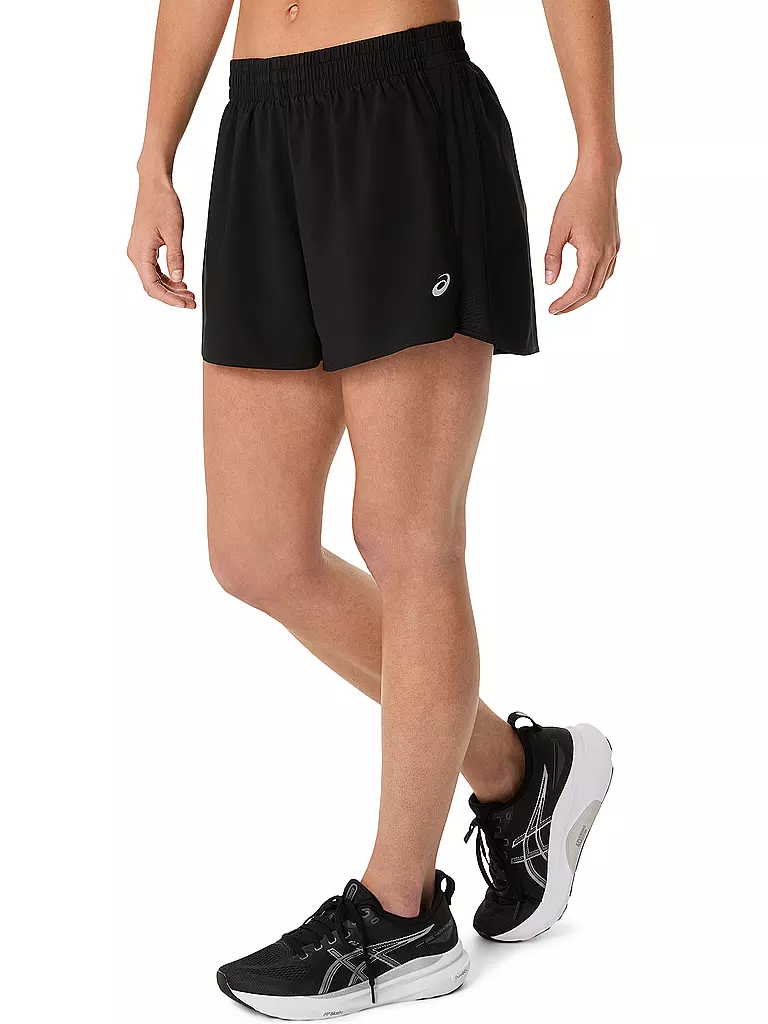 ASICS | Damen Laufshort Core 4IN | schwarz