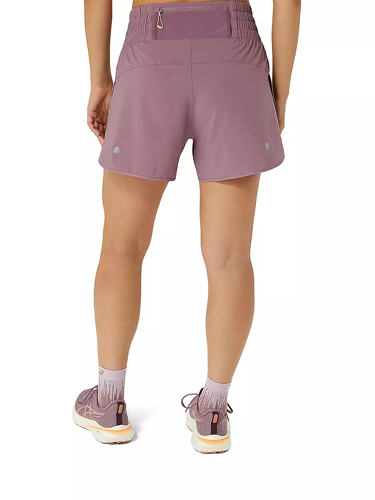 ASICS | Damen Laufshort Nagino 4in  | rosa