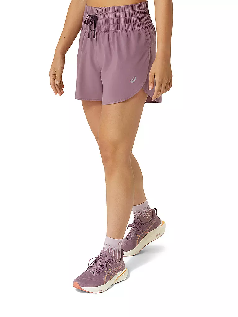 ASICS | Damen Laufshort Nagino 4in  | rosa