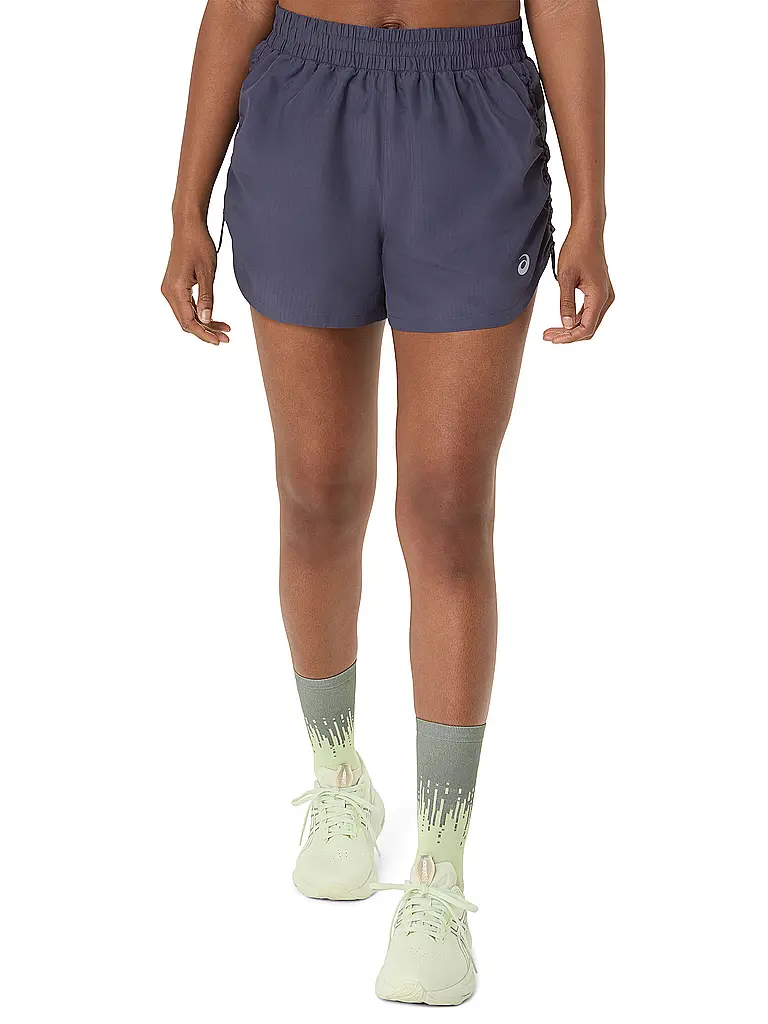 ASICS | Damen Laufshort Nagino Run Adjustable 4inch | dunkelblau