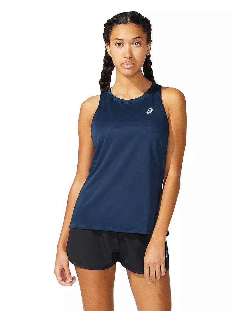 ASICS | Damen Lauftank Core SS | dunkelblau