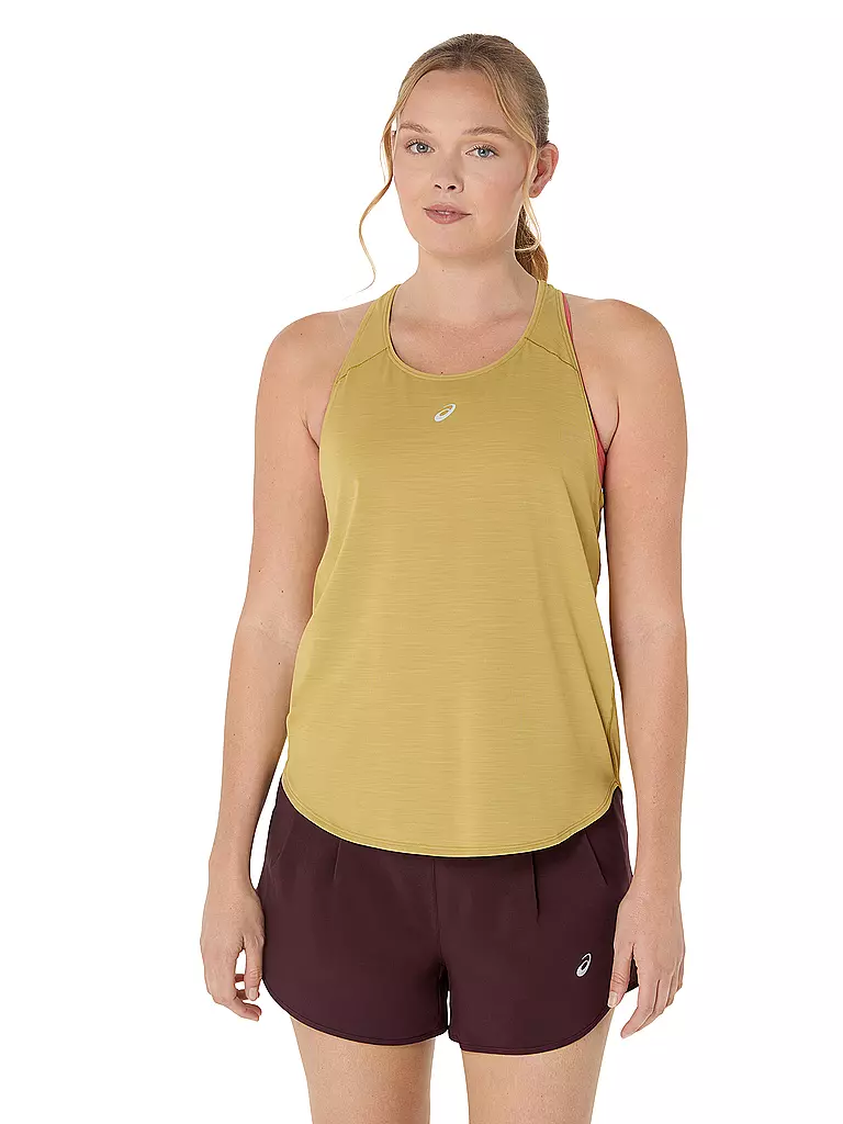 ASICS | Damen Lauftank Road | senf