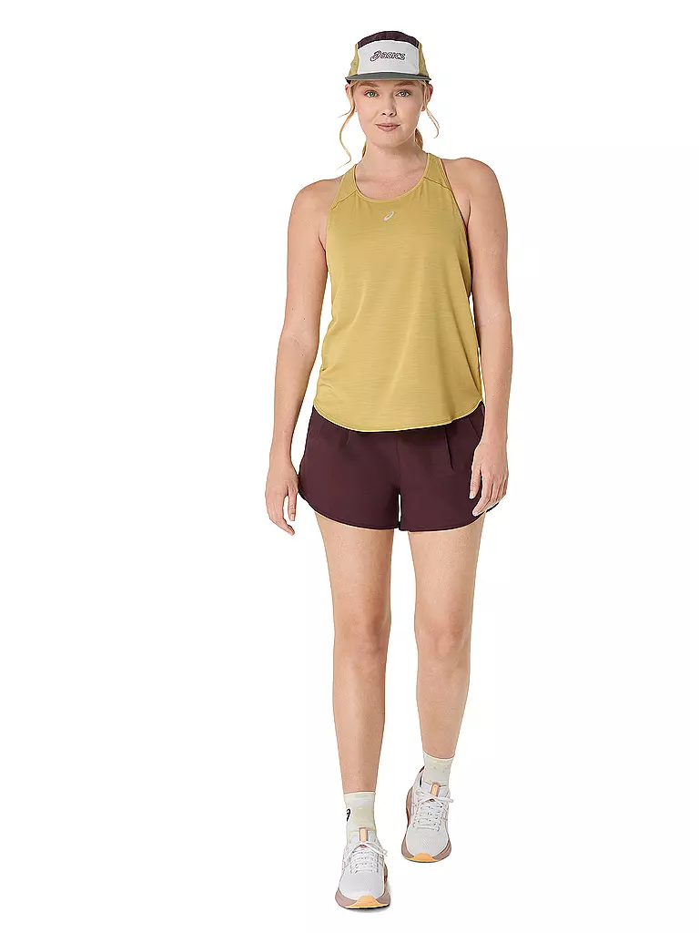 ASICS | Damen Lauftank Road | senf