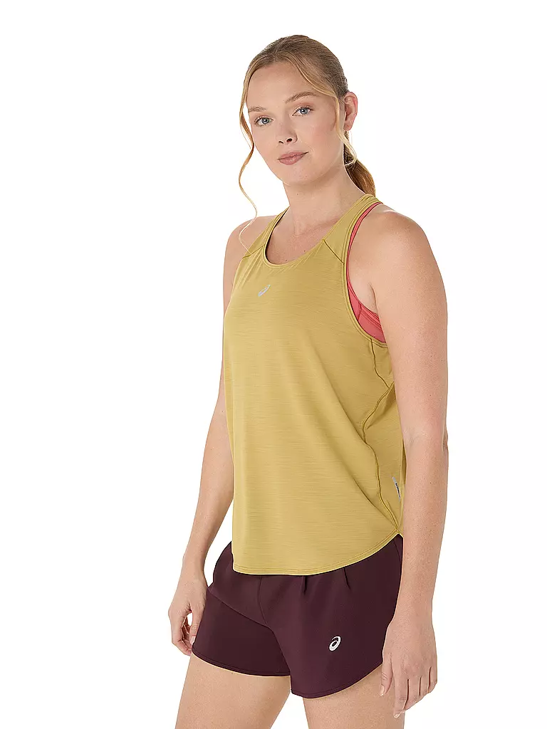 ASICS | Damen Lauftank Road | senf