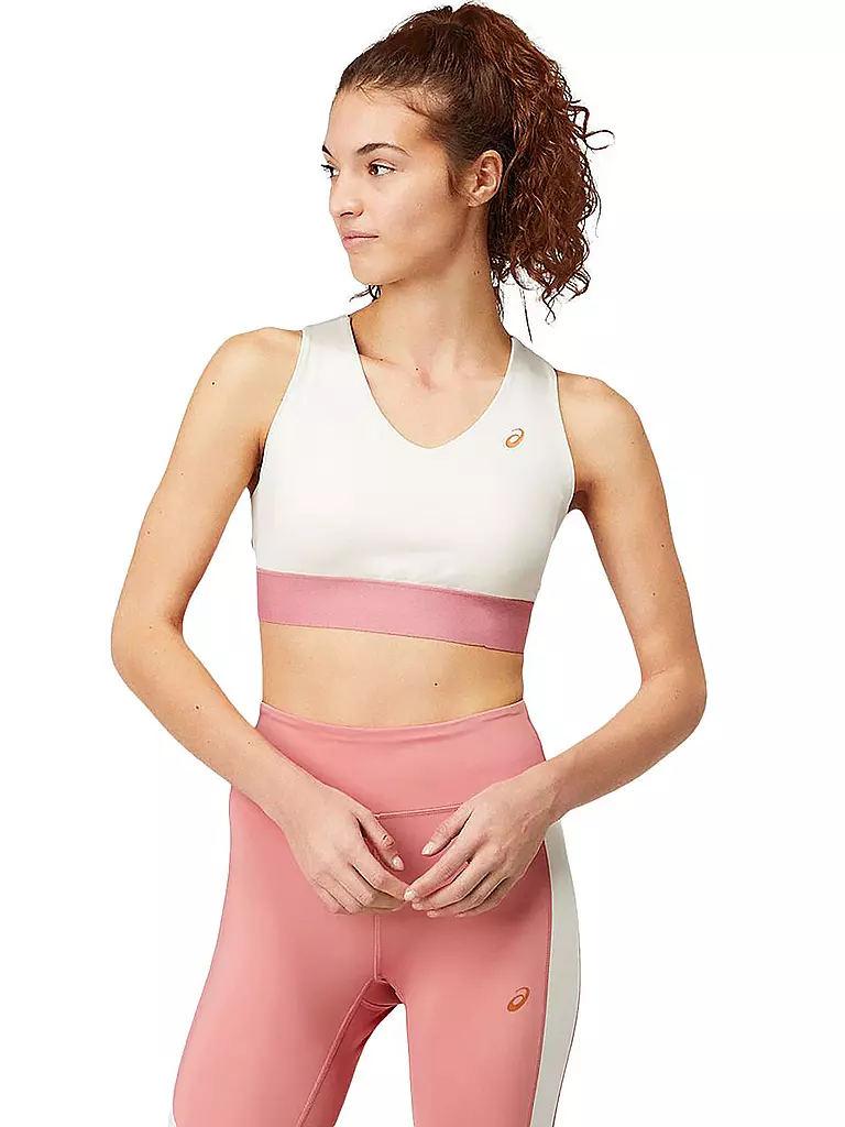 ASICS | Damen Sport-BH Color Block Bra III | creme