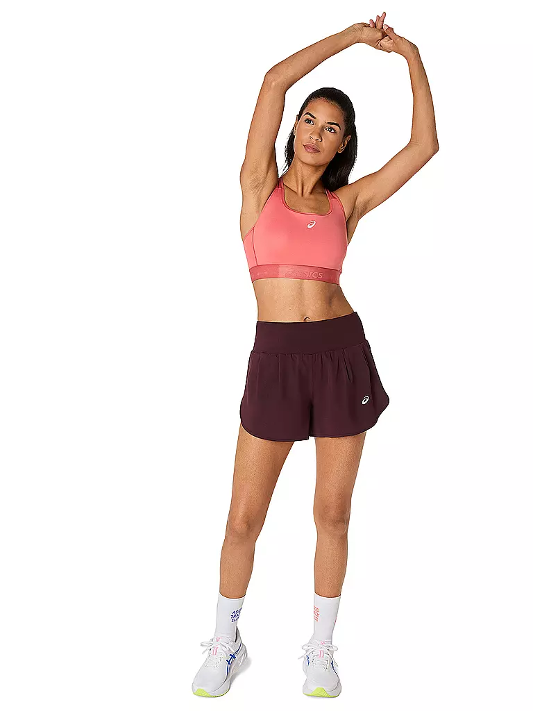 ASICS | Damen Sport-BH Compression High Support | koralle