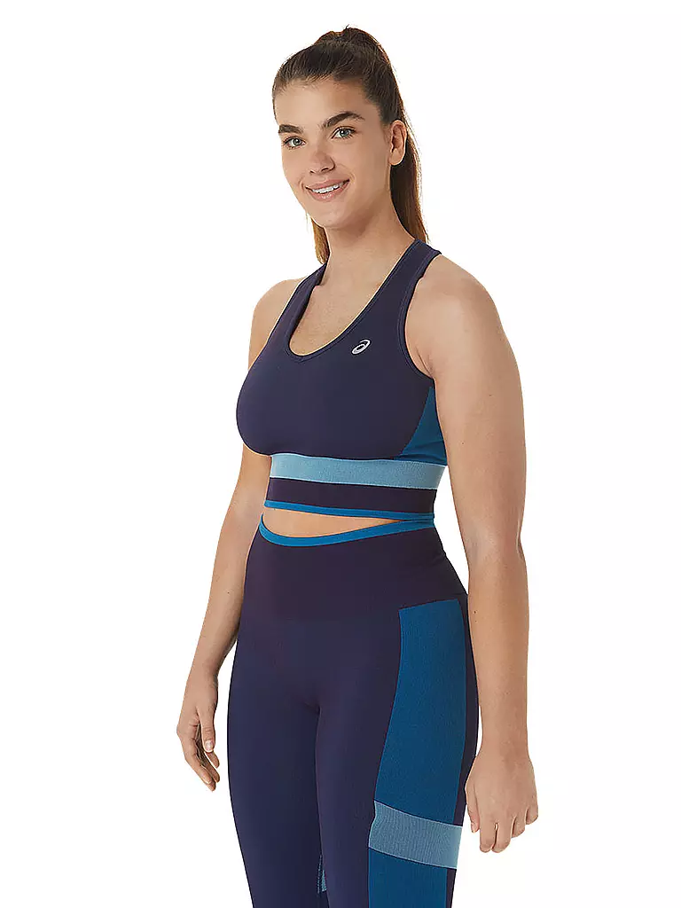 ASICS | Damen Sport-BH Nagino™ Seamless | hellblau