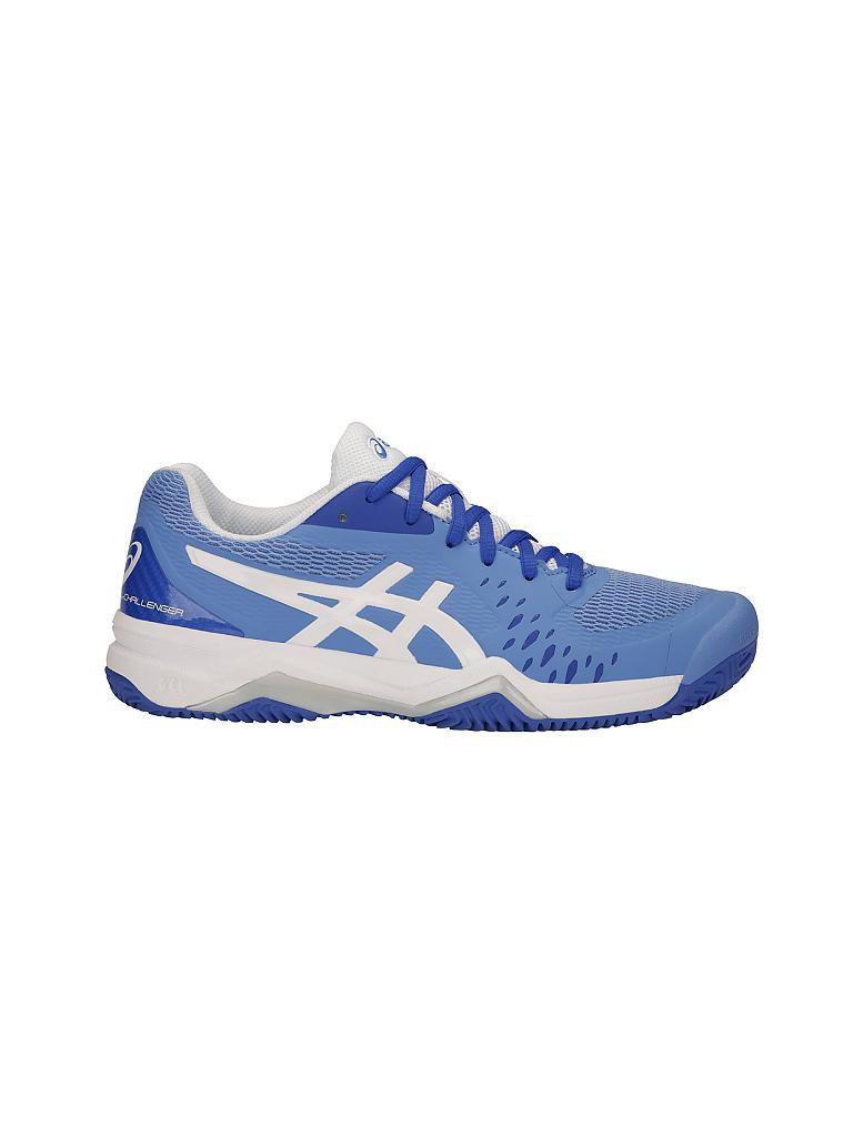 ASICS | Damen Tennisschuhe GEL-Challenger 12 Clay BLUE COAST / WHITE | blau