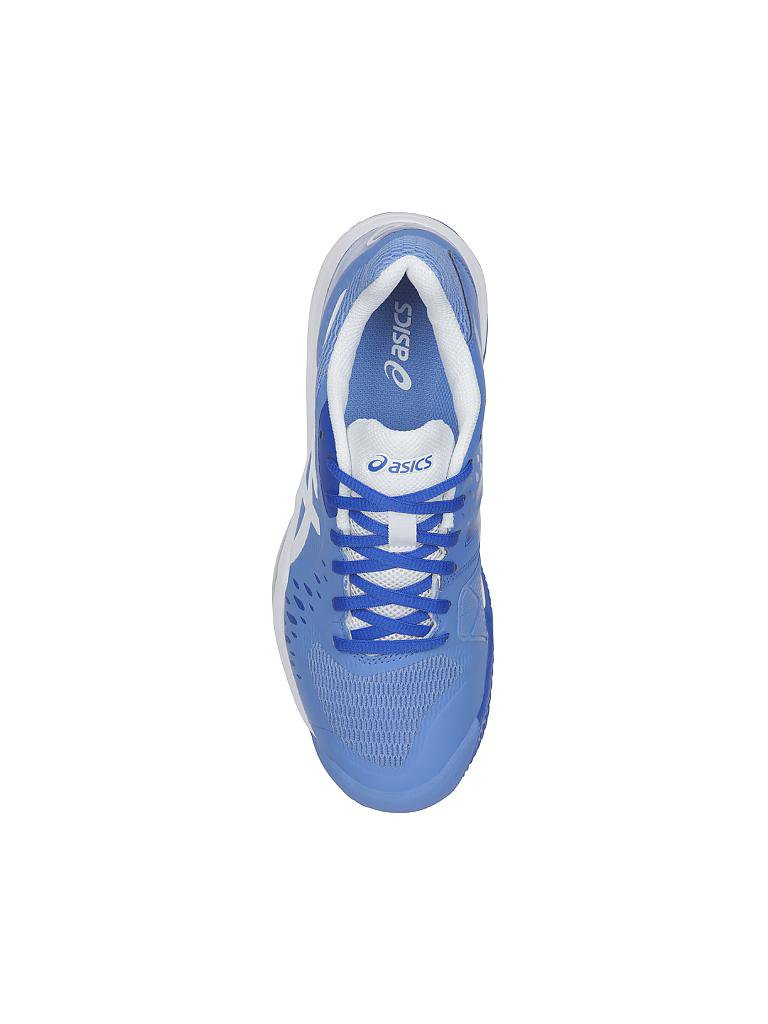 ASICS | Damen Tennisschuhe GEL-Challenger 12 Clay BLUE COAST / WHITE | blau