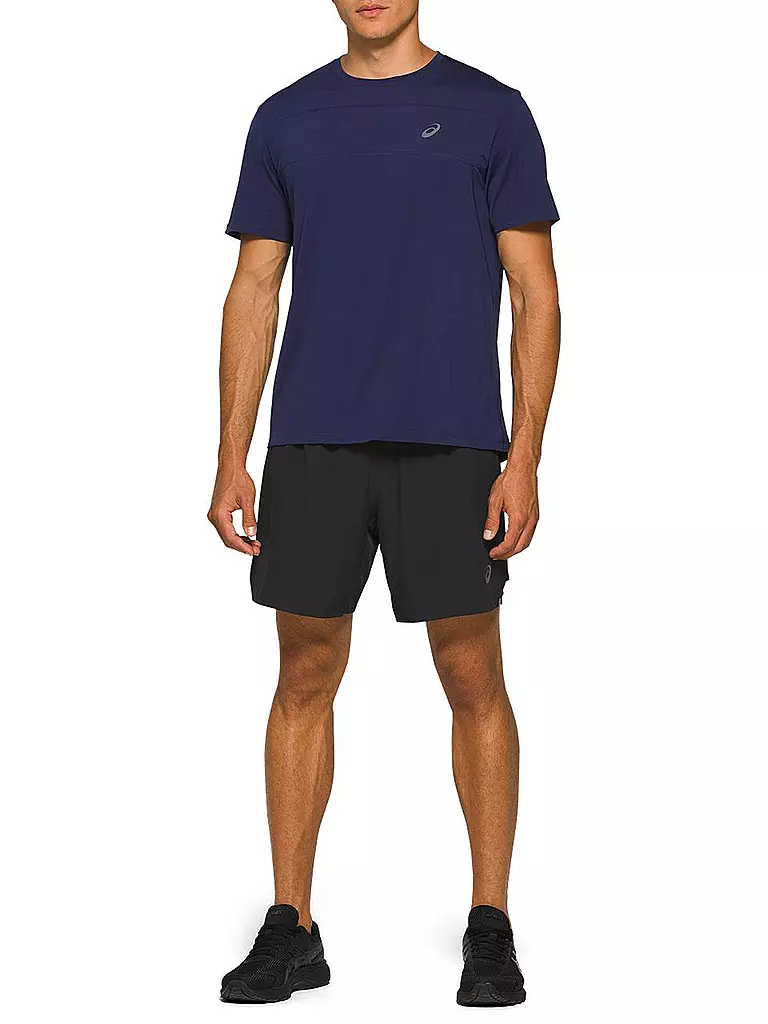 ASICS | Herren 2in1 Laufshort Road 7" | schwarz