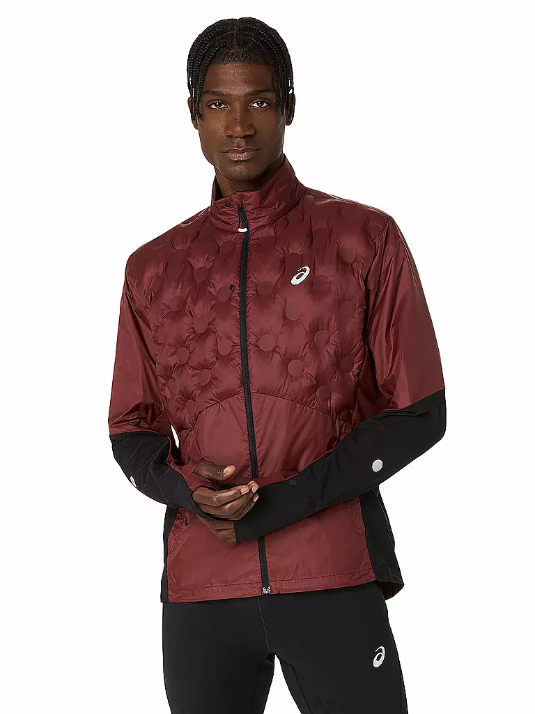 ASICS | Herren Laufjacke Road Winter | dunkelrot