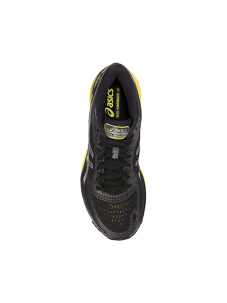ASICS | Herren Laufschuh Gel Nimbus 21 BLACK / LEMON | 