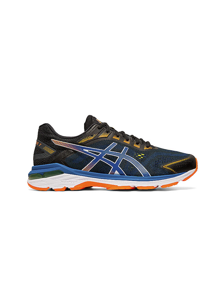 ASICS | Herren Laufschuh GT-2000 7 BLACK / LAKE DRIVE  | schwarz