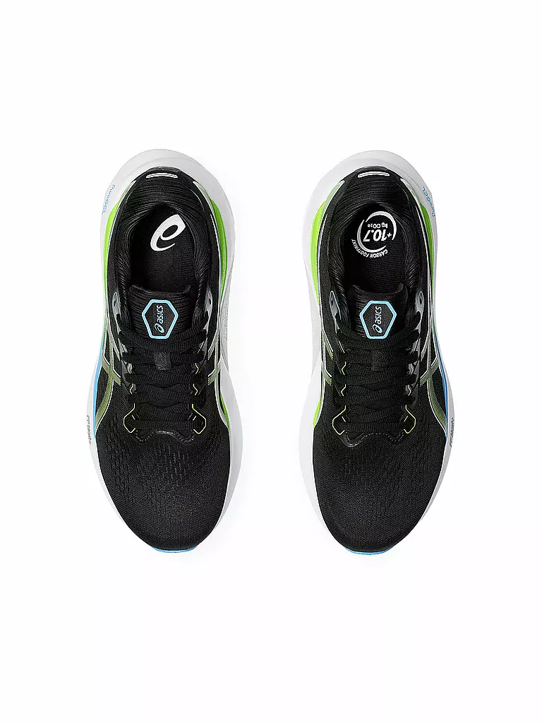 ASICS | Herren Laufschuhe Gel-Kayano™ 30 BLACK/ELECTRIC LIME | schwarz