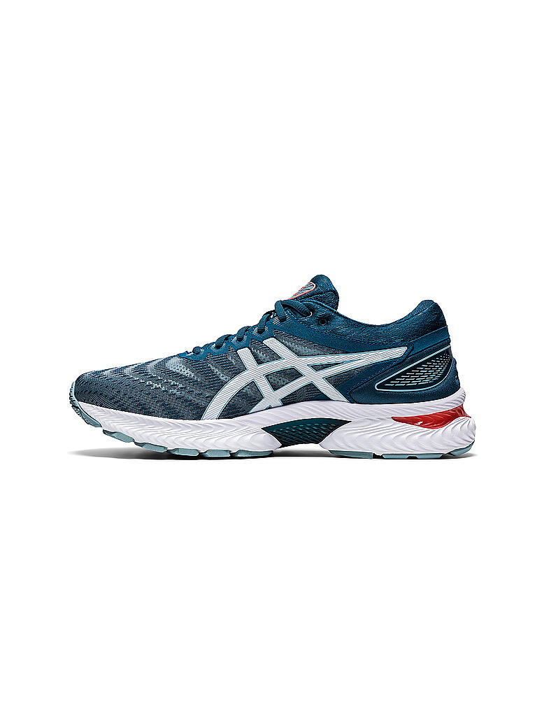 ASICS | Herren Laufschuhe Gel-Nimbus 22 LIGHT STEEL / MAGNETIC BLUE | grau