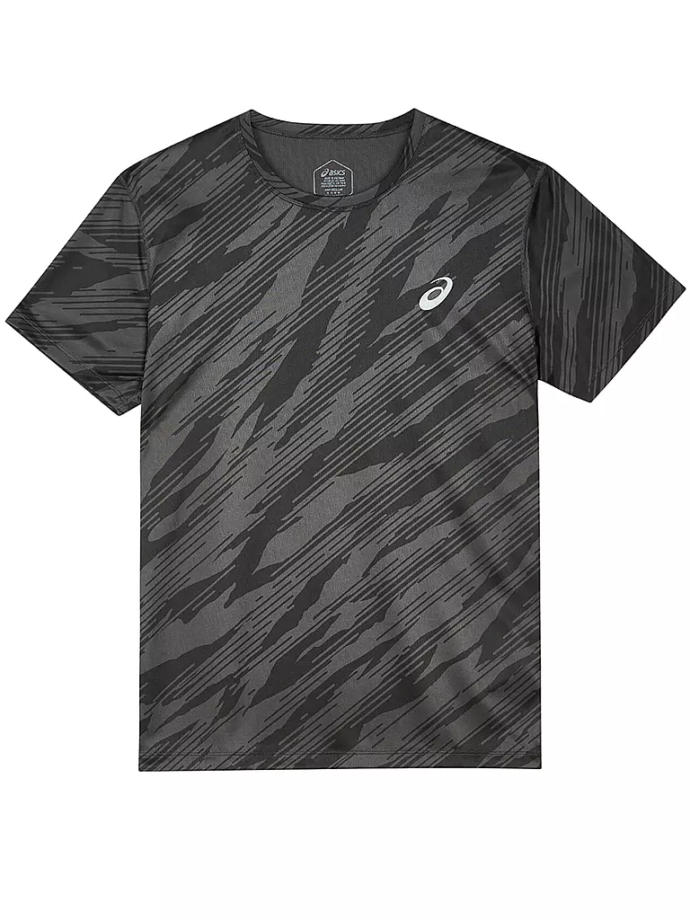 ASICS | Herren Laufshirt Core All Over Print | schwarz