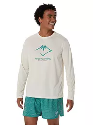 ASICS | Herren Laufshirt Fujitrail Logo LS Top | weiss