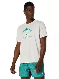 ASICS | Herren Laufshirt Fujitrail Logo SS Top | weiss