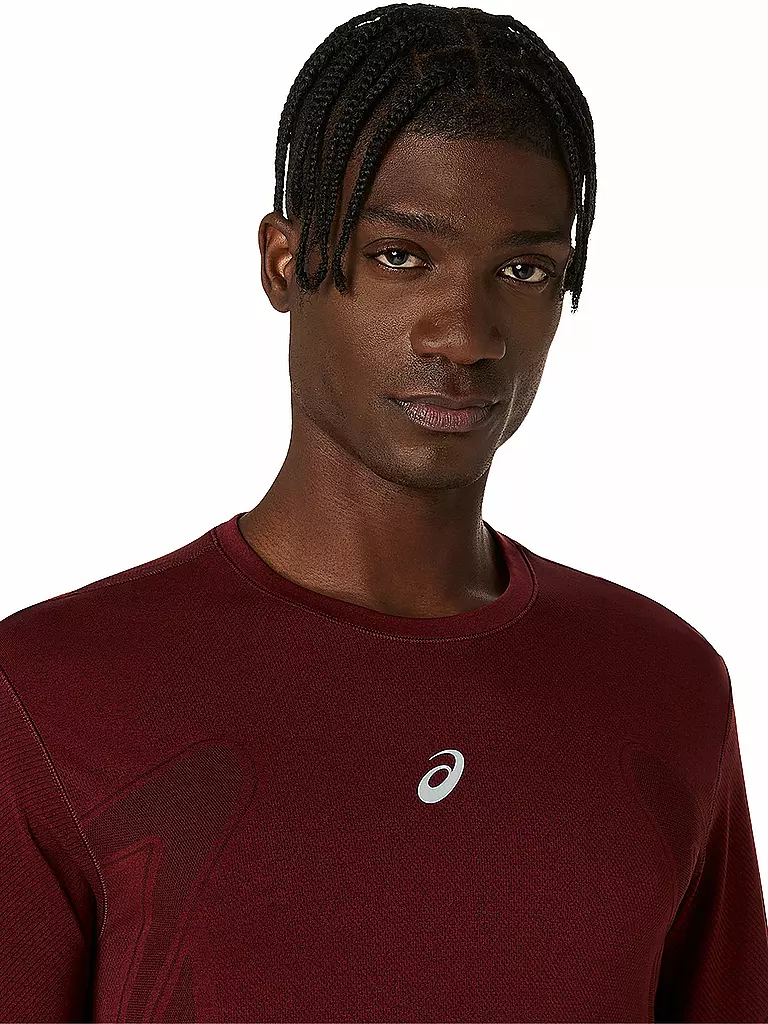 ASICS | Herren Laufshirt Road Seamless | dunkelblau