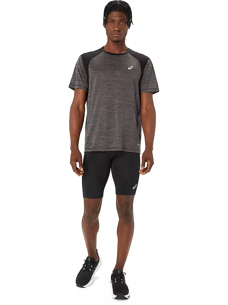 ASICS | Herren Laufshirt Road SS Top | schwarz