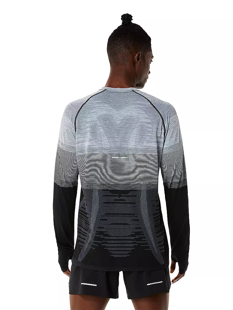 ASICS | Herren Laufshirt Seamless LS Top | schwarz