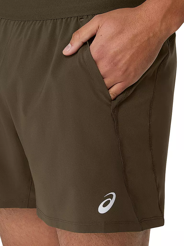ASICS | Herren Laufshort Road 5inch | dunkelblau