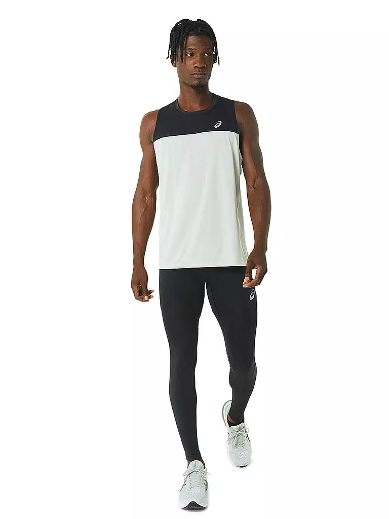 ASICS | Herren Lauftank Race Singlet | grau