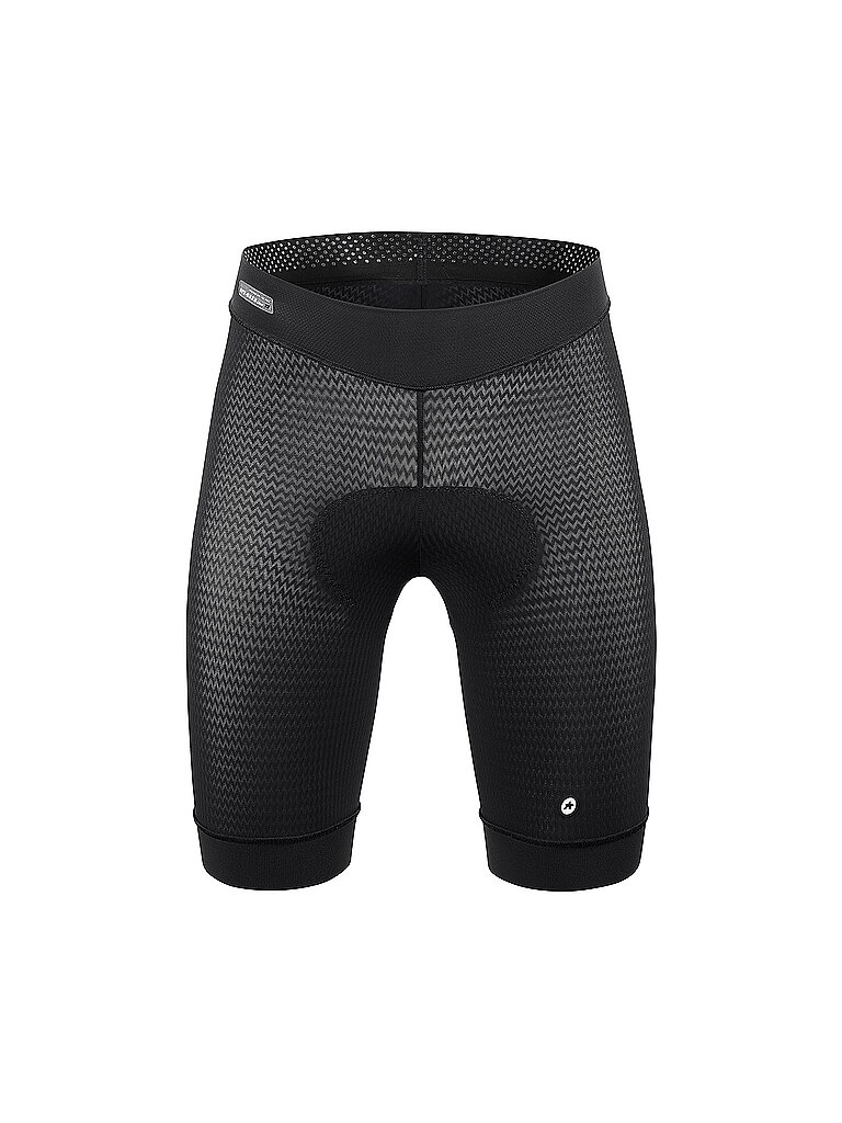 Assos Unterhose Trail Tactica Liner Airflow Textil Schwarz