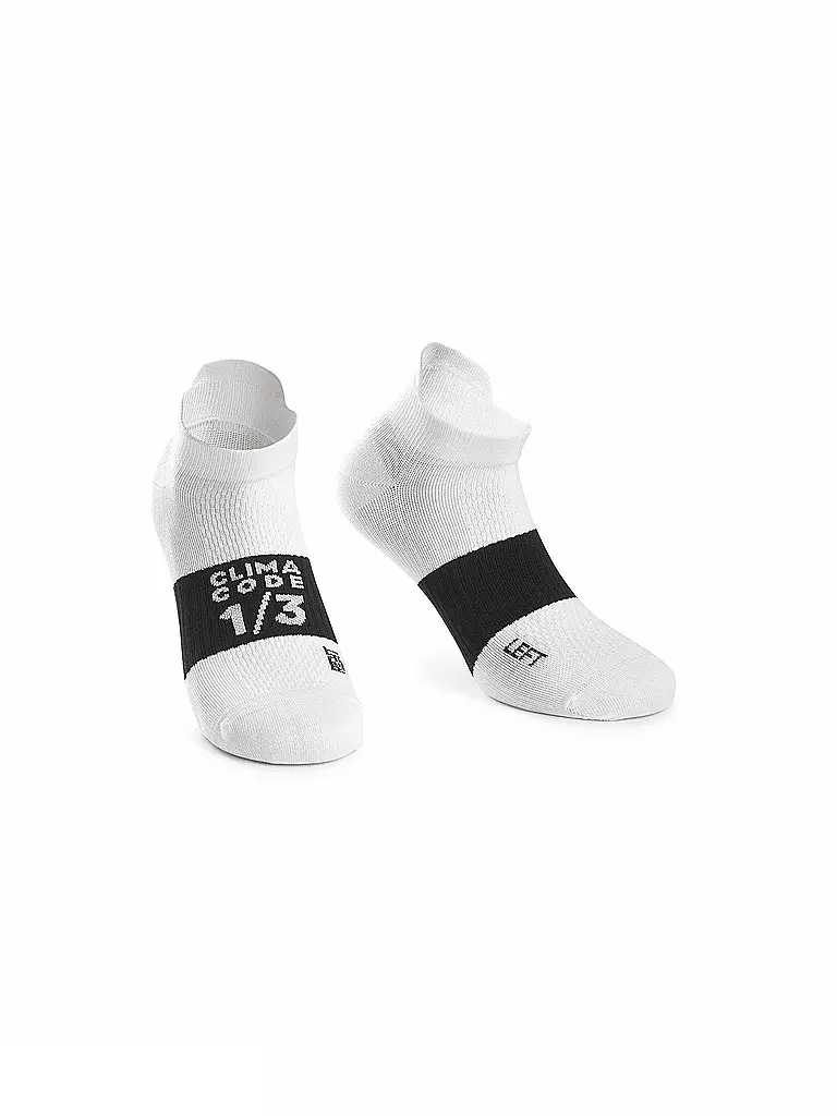 DirtySox Aero Rennradsocken Pure Weiß - Atmungsaktiv, Kompression, Für Herren & Damen - Ideal Für Rennen & Sommer