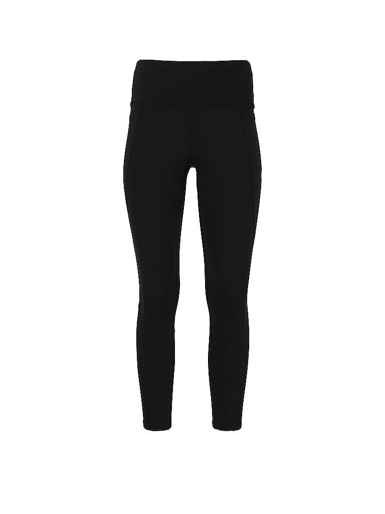 ATHLECIA Tight High Waist Nylon-Elasthan Schwarz