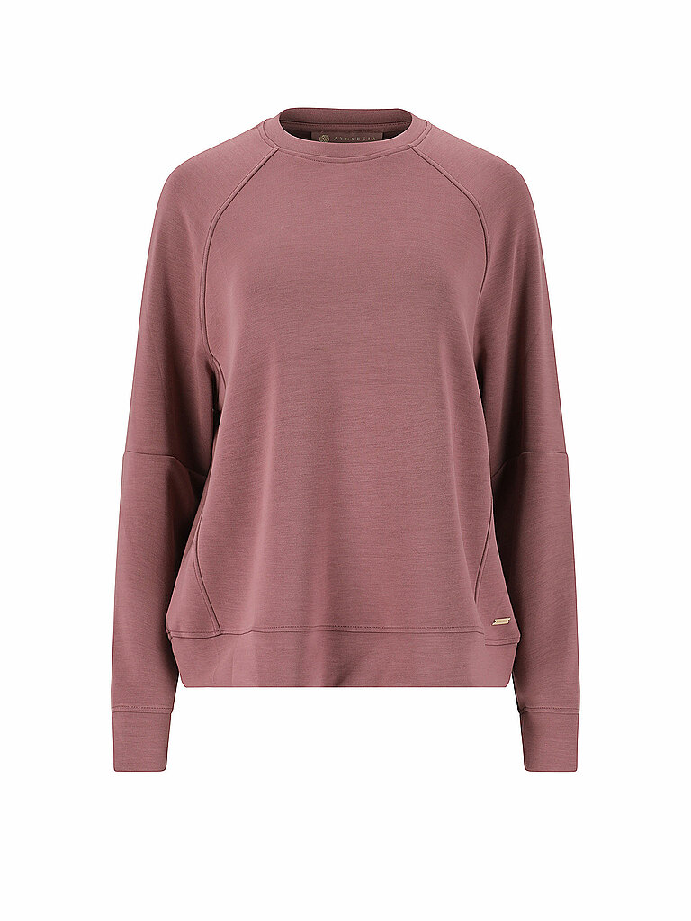 ATHLECIA Damen Fitnesssweater Jacey Crew Neck beere | 42