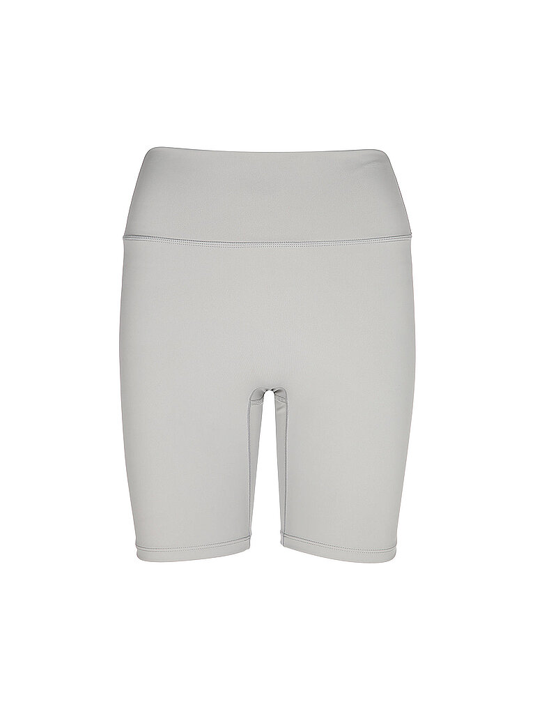 ATHLECIA Fitness Radler Blossom Kurz Tights Hellgrau