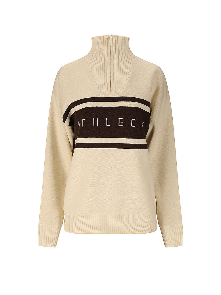 ATHLECIA Damen Sweater Yiruma Knitted 1/2 Zip creme | 34