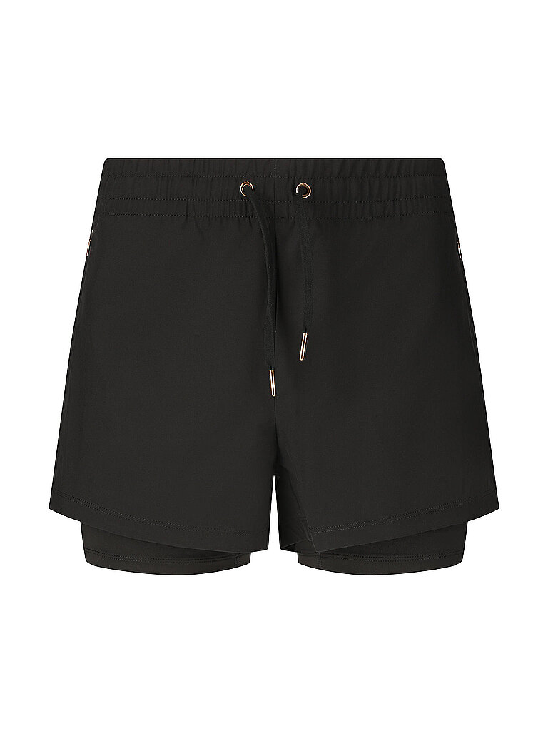 ATHLECIA Damen Fitnessshort Timmie V3 2in1 schwarz | 34