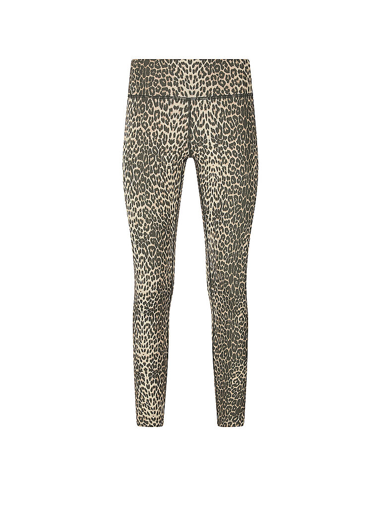 ATHLECIA Damen Fitnesstight Windia V2 Printed leo braun | 34