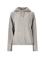 ATHLECIA | Damen Fitnesshoodie Namier | hellgrau
