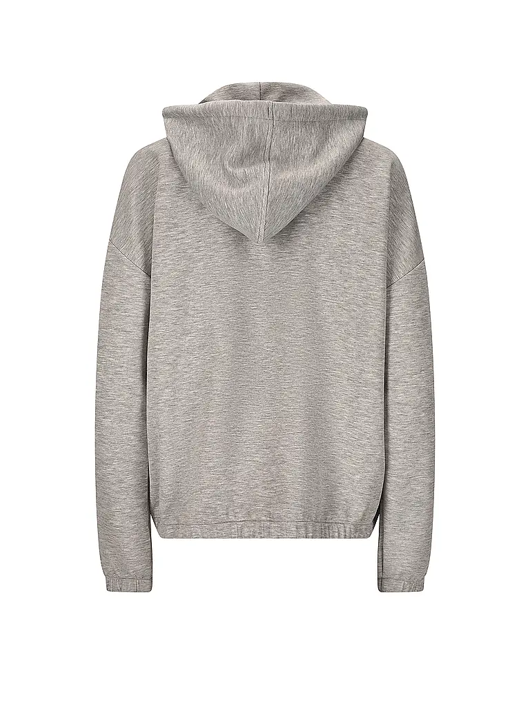 ATHLECIA | Damen Fitnesshoodie Namier | Hellgrau