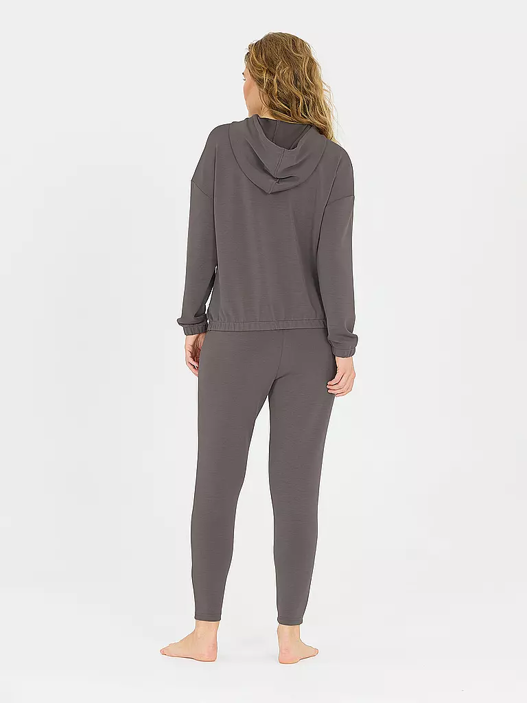 ATHLECIA | Damen Fitnesshoodie Namier | braun