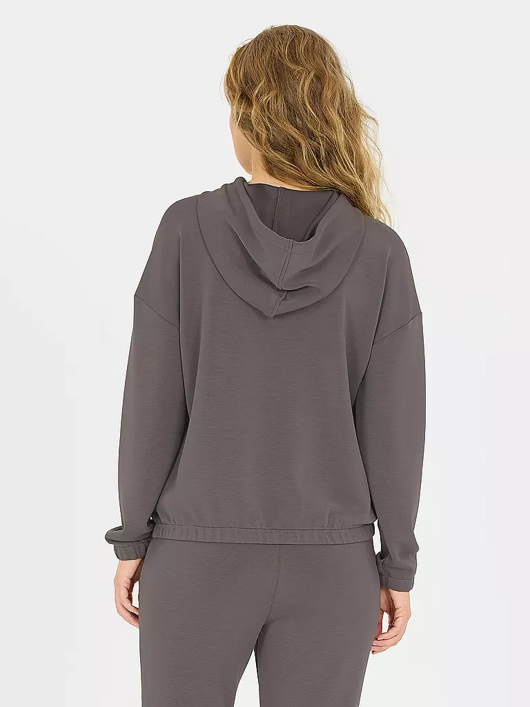 ATHLECIA | Damen Fitnesshoodie Namier | braun