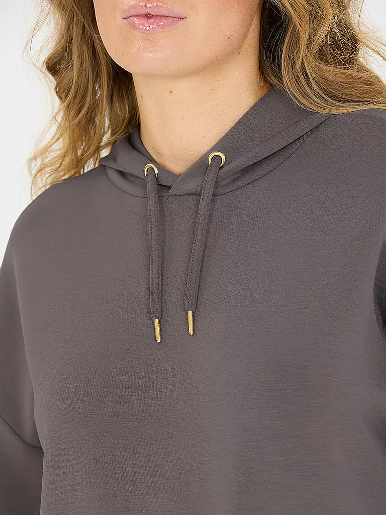 ATHLECIA | Damen Fitnesshoodie Namier | braun