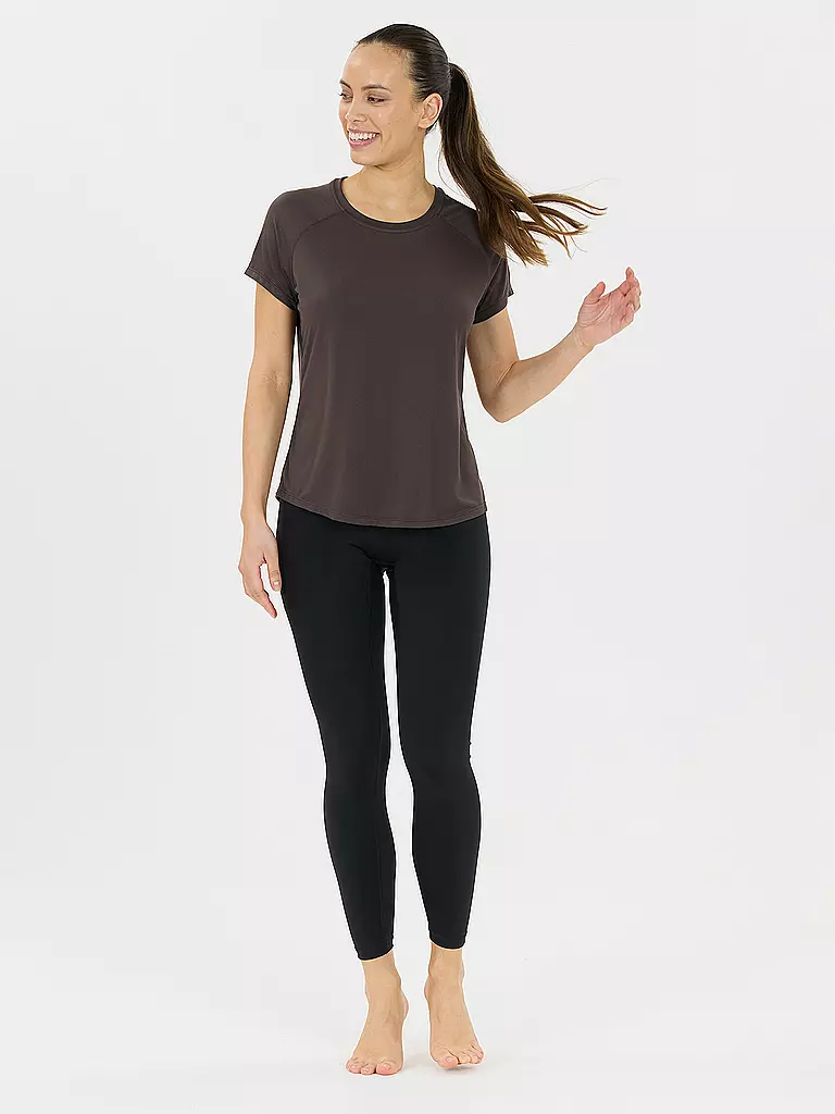 ATHLECIA | Damen Fitnessshirt Gaina  | braun