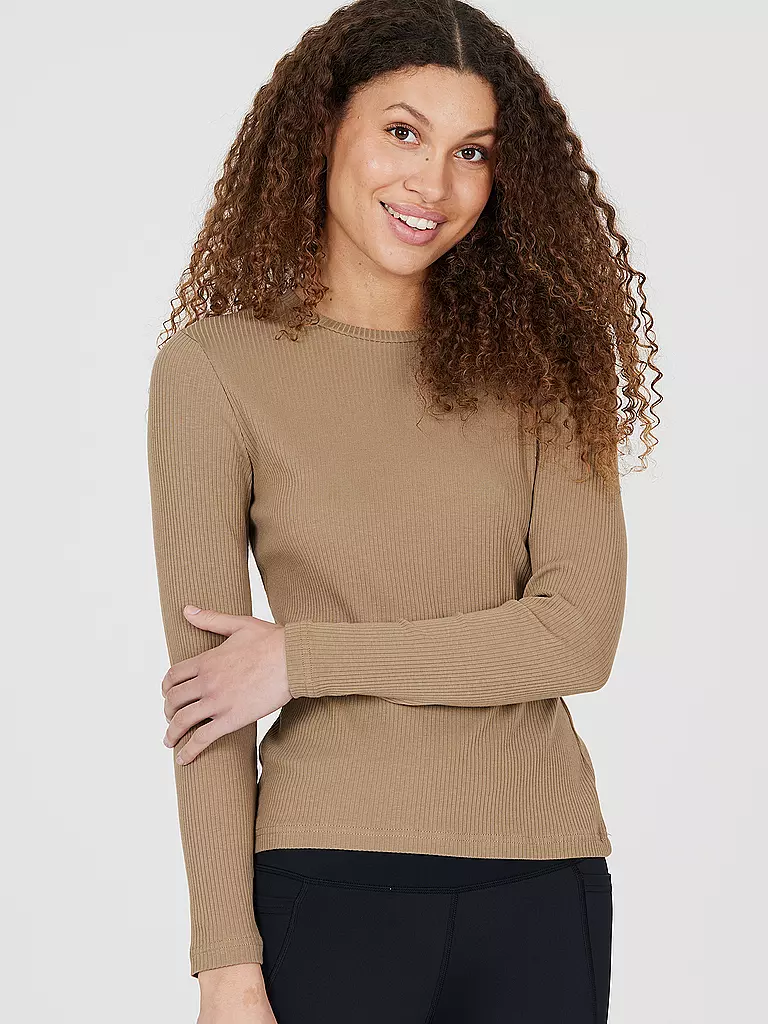 ATHLECIA | Damen Fitnessshirt Lankae | camel