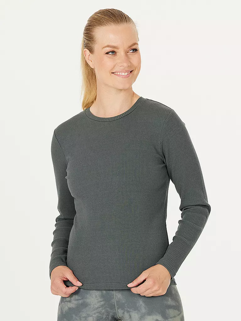 ATHLECIA | Damen Fitnessshirt Lankae | olive