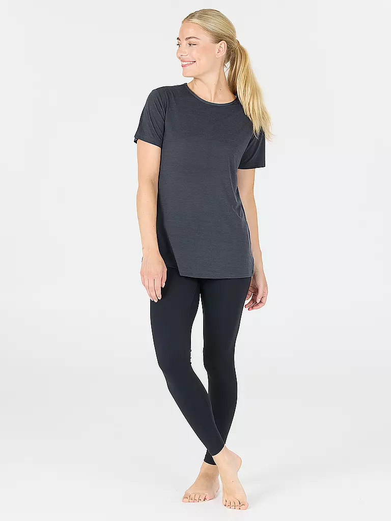 ATHLECIA | Damen Fitnessshirt Lizzy | dunkelblau