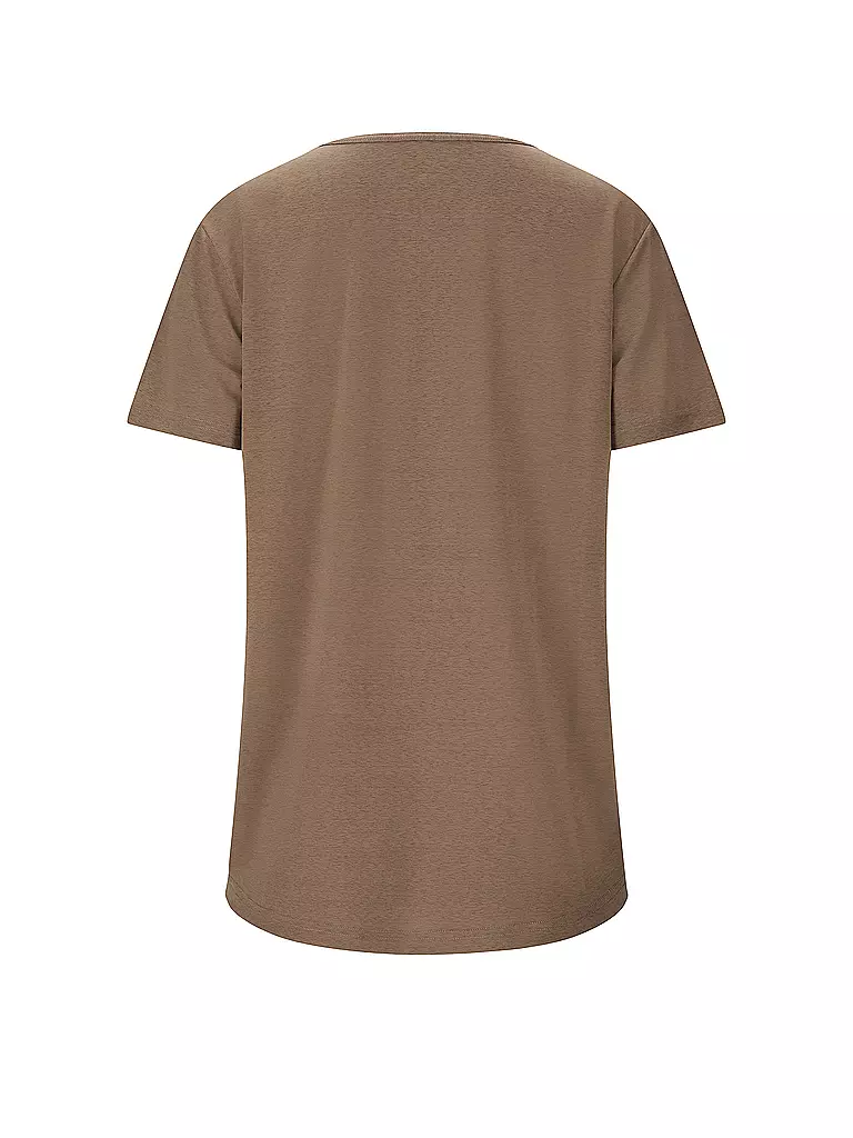 ATHLECIA | Damen Fitnessshirt Lizzy | braun